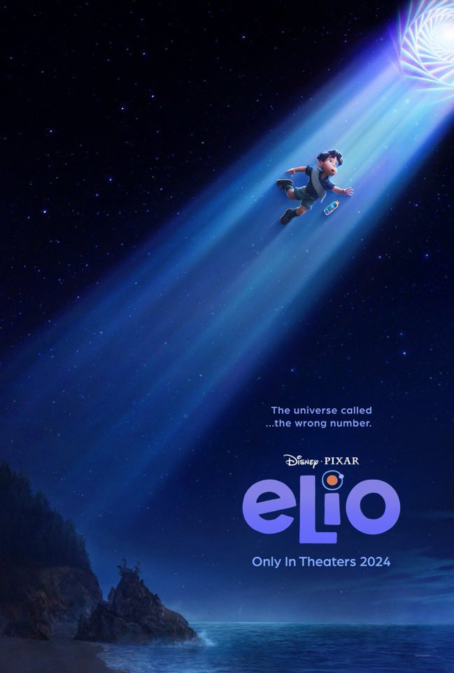 Disney’s #PixarAnimationStudios presents #Elio coming to theatres Spring 2024! #TheWaltDisneyCompany