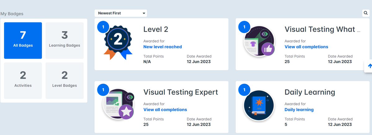 dhir_arun's tweet image. BrowserStack Visual Testing Expert Badge !

Amazing Web App &amp;amp; Mobile App Testing Portfolio ! 

test-university.browserstack.com 

#BrowserStack