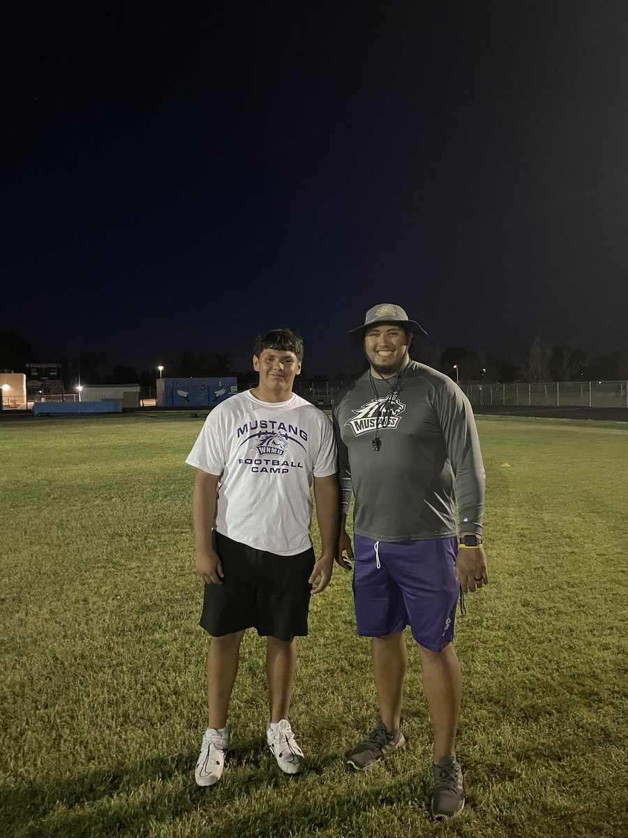 Had a great time <a href="/WNMUFootball/">WNMU Mustang Football</a> camp ! Learned a lot From <a href="/CoachJamesLee_/">James Lee, M.A.</a> 
<a href="/GadsdenPanthers/">Gadsden Football</a>