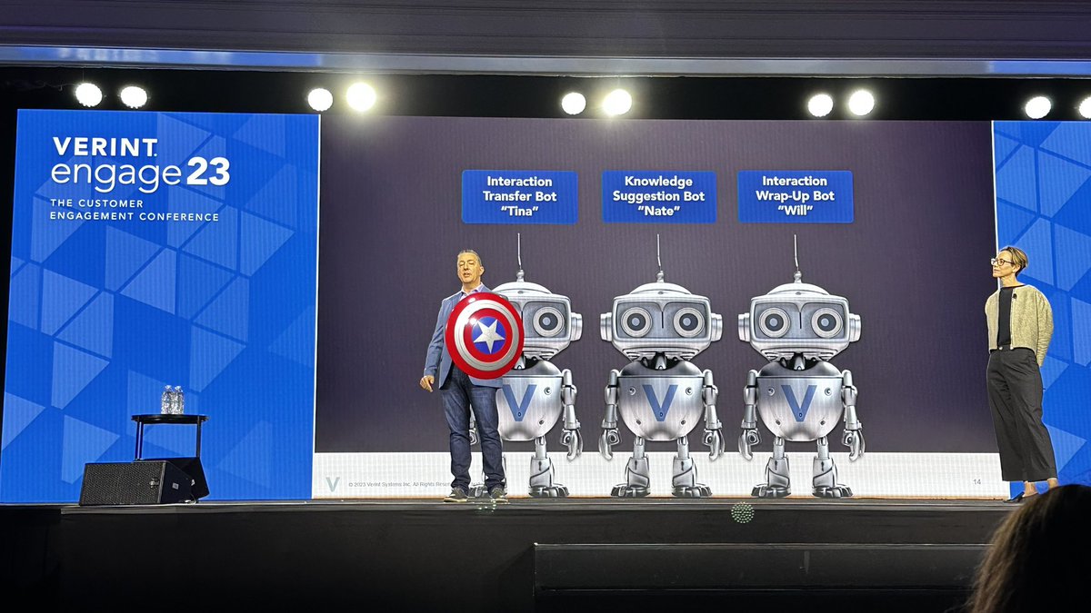 So what does the bot do? 
BOTs arent the superheroes but they give agents superhero power #Engage23 <a href="/Verint/">Verint</a> #verintengage #cxautomation
