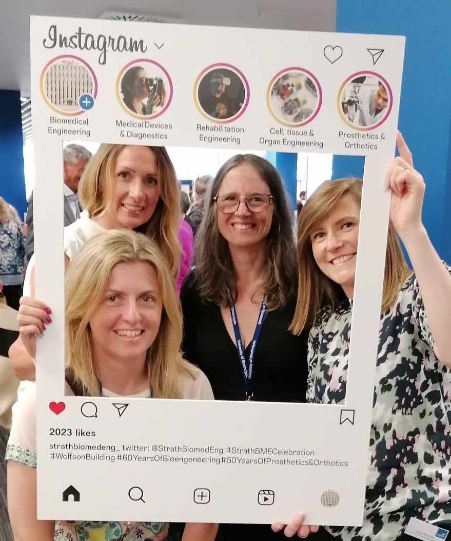 A great celebration yesterday of Biomedical Engineering and 50 years of Prosthetics and Orthotics <a href="/StrathBiomedEng/">Biomed Engineering</a>.  #StrathBMECelebration #PandO