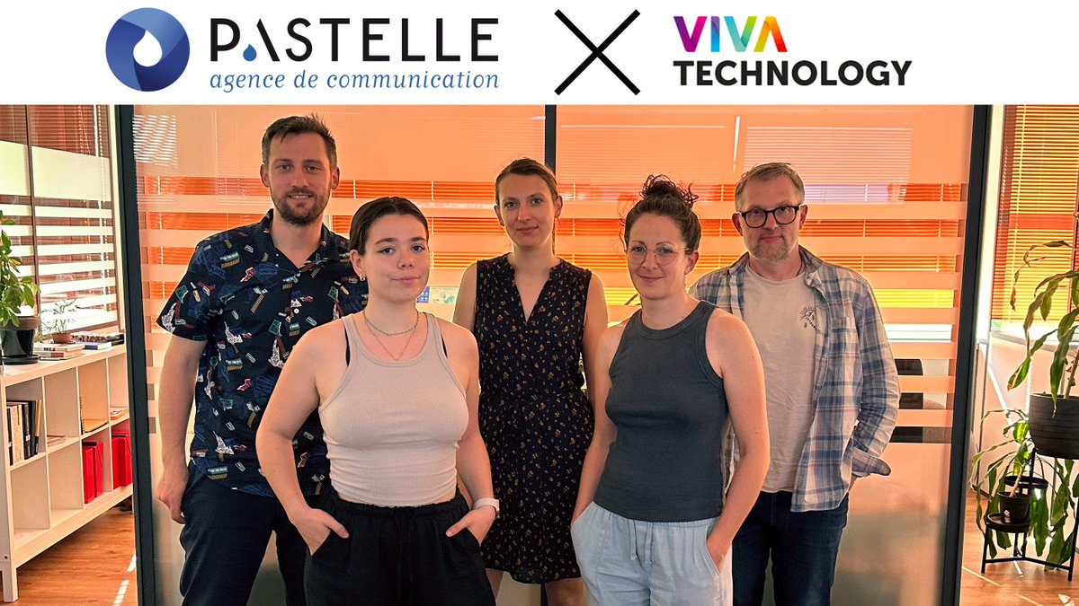 [Breaking news]
<a href="/pastelle_fr/">𝐏𝐀𝐒𝐓𝐄𝐋𝐋𝐄</a>  sera à <a href="/VivaTech/">VivaTech</a>  à partir de demain !

Retrouvez <a href="/DjaineD/">Jane Da Silva</a>, <a href="/BARTHESJO/">JO BARTHES</a>, <a href="/RomaneBoudier/">Romane Boudier</a>, <a href="/MichelAmandine_/">Amandine Michel</a>  et <a href="/louisduroulle/">Louis Duroulle</a> à la Porte de Versailles

N'hésitez pas à nous contacter pour échanger autour d'un café ☕

#vivatech #pastelle #communication