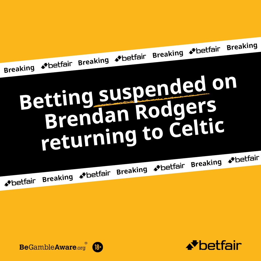Joe Wainman 🏆 on Twitter "RT Betfair 🚨 BETTING SUSPENDED 🚨 According