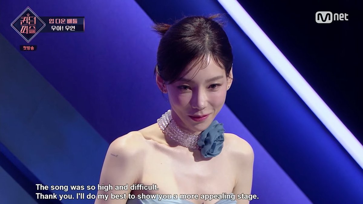 kimtaenos's tweet photo. I would really like to have and be close to a senior like Taeyeon. She genuinely cares for her juniors.

In healing Camp, Taeyeon said:
"When I talk about these hardships with other colleagues, they'll eventually say, "Well, you're SNSD." Even when I speak to my seniors, they tell us that this is the best part of our careers which leaves me feeling as if I can't really tell someone how I feel comfortably."

When asked about what kind of senior would like to be for her juniors, she answered: 
"We’re colleagues. Since we’re people who do the same kind of work, there’s no need for seniors to be particularly difficult to approach and as long as there’s respect for one another, I think that’s enough. Of course there could be a difference in the inner skills accumulated in one field, but I’m just someone with a bit more experience. To my juniors, I want to be a colleague who’s like a friend."

In Queendom Puzzle tonight, she cheered the girls and complimented each of them after their performance. She also responded to them sweetly and cutely, making them comfortable. She asked the staff to prepare water in case they got thirsty after the performances and even noticed the girls were hungry.

When Wooyeon got 4 ups and 23 downs after performing INVU, she looked at her proudly and sweetly to encourage her.

Taeyeon has become the best and supportive sunbae she never had during her debut days 🥹💜
