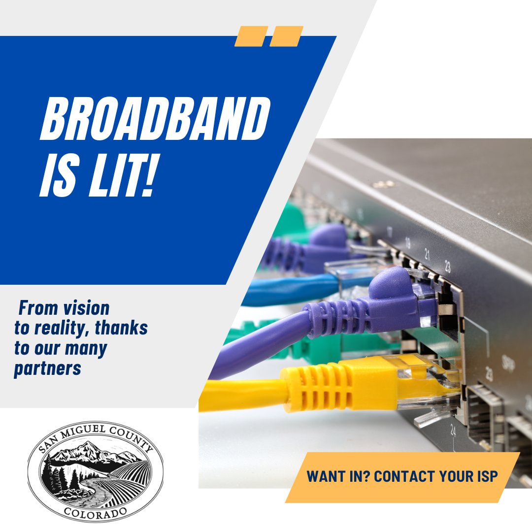 Countywide broadband project goes live
Read more at bit.ly/3NoYDtI