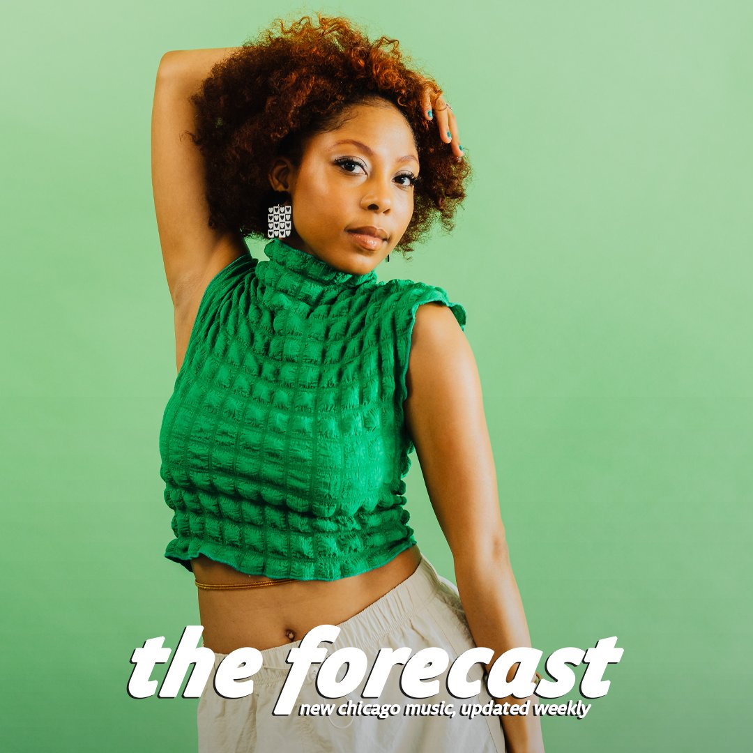 The Forecast is updated with 35 new songs from Chicago artists Khaliyah X, Senite, Ausar, Kari, Mvte, Saba, Morgan Gold, Gia Margaret, Adan Diaz, Claud, Lifeguard, Cruel, llo llo, femdot., Kiraly Payne, SONNY, Rudy De Anda, Kayo, OG Stevo &amp; more!

⛅️🔄 open.spotify.com/playlist/0I75R…