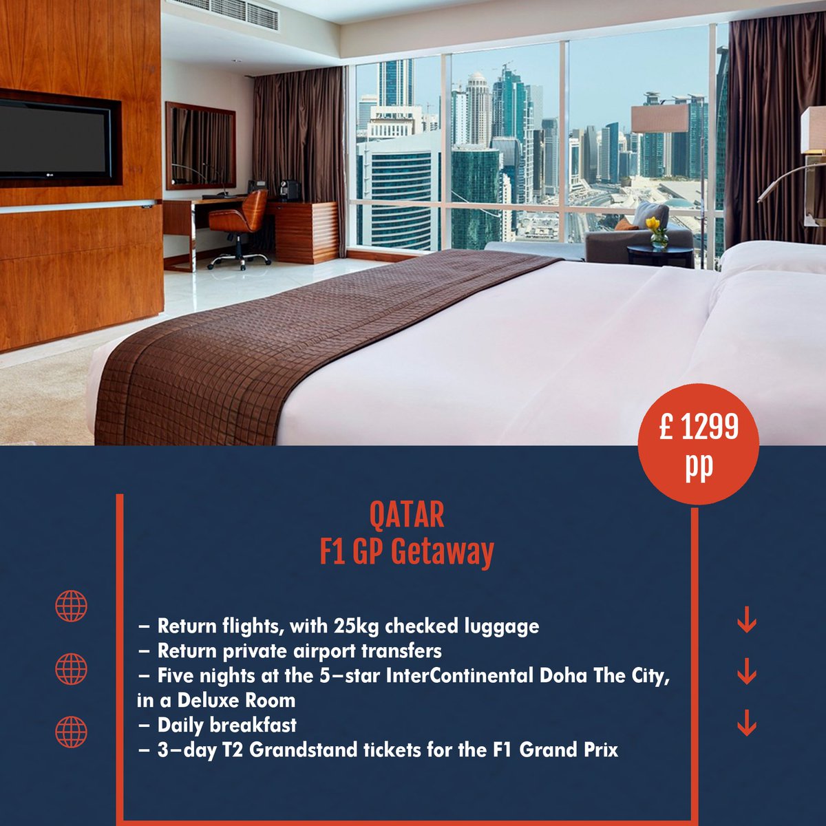 Experience the thrill of Formula 1 in the heart of the Middle East with our Qatar F1 GP getaway🏎️
📞0203 818 7475 or 📩sales@birdtravel.co.uk

#birdtravel #england #newengland #photosofengland #englandtourism #uae #unitedarabemirates #qatargp #formula1 #qatar