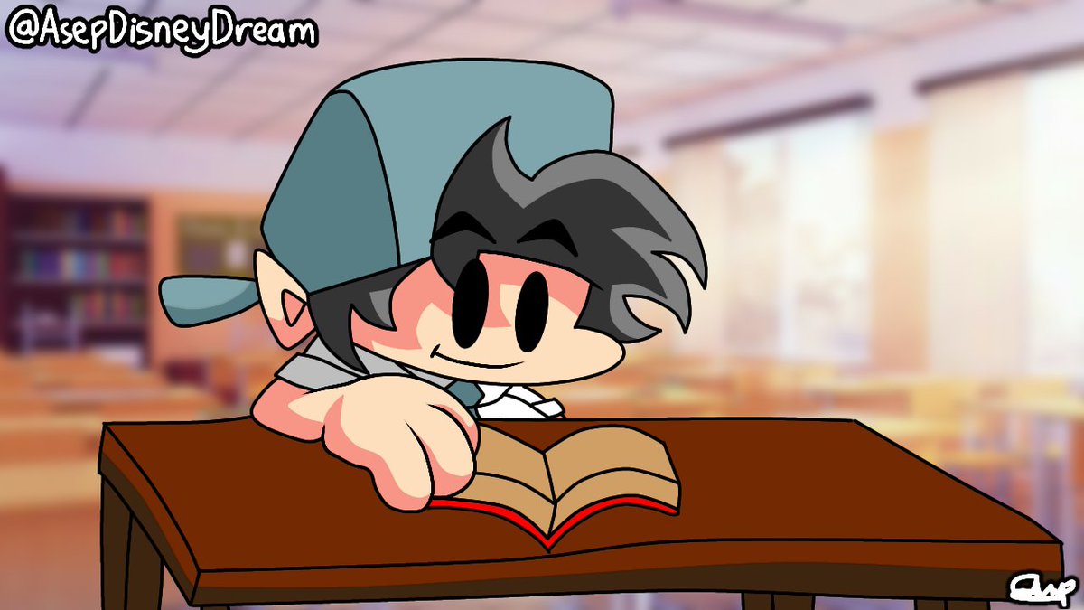 #FNF_IndoLocal_AU
Chaniago, the diligent student. 📔
Drawing time : 50 minute.