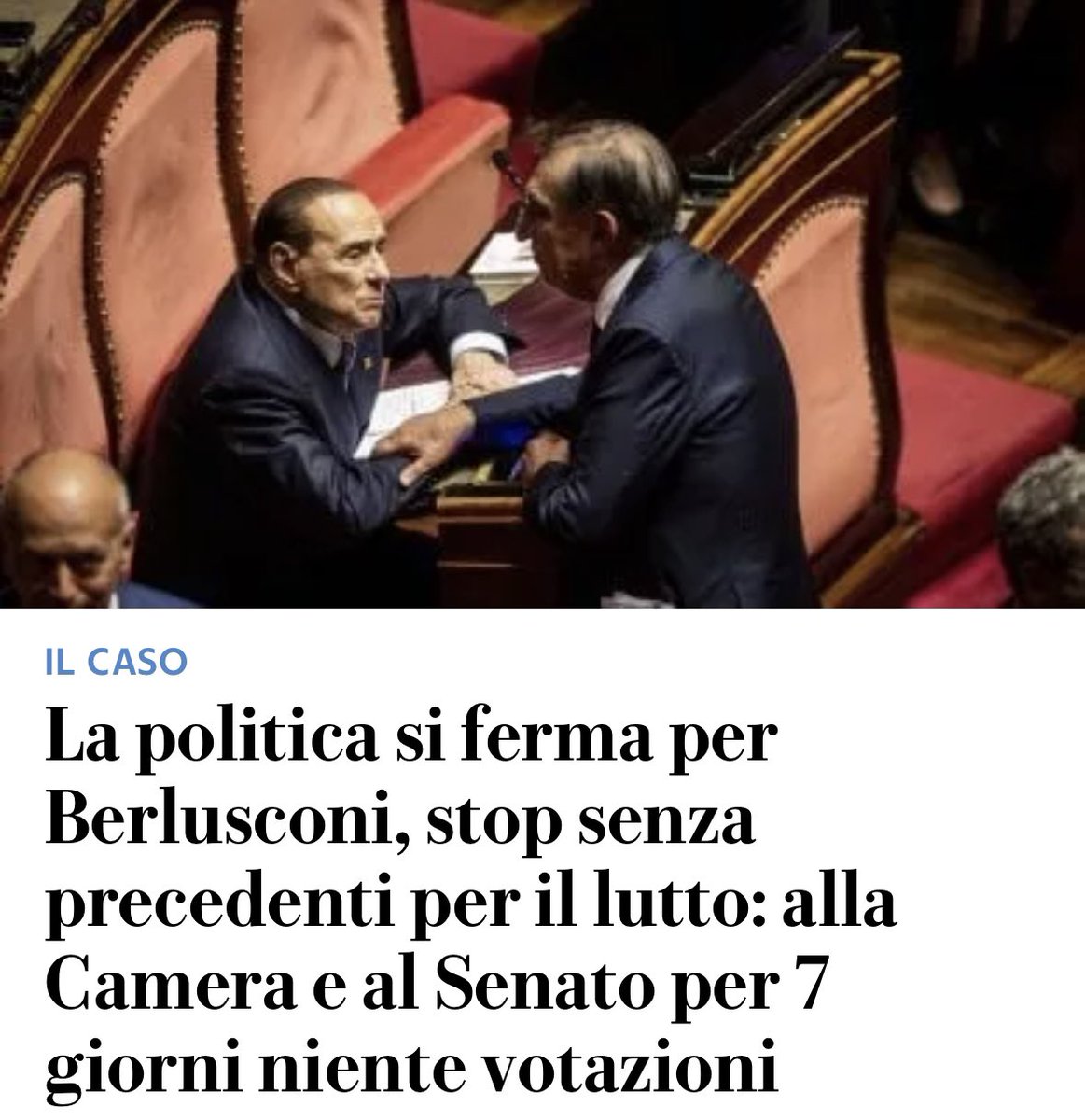 A spartire certe torte ci vuole il suo tempo.