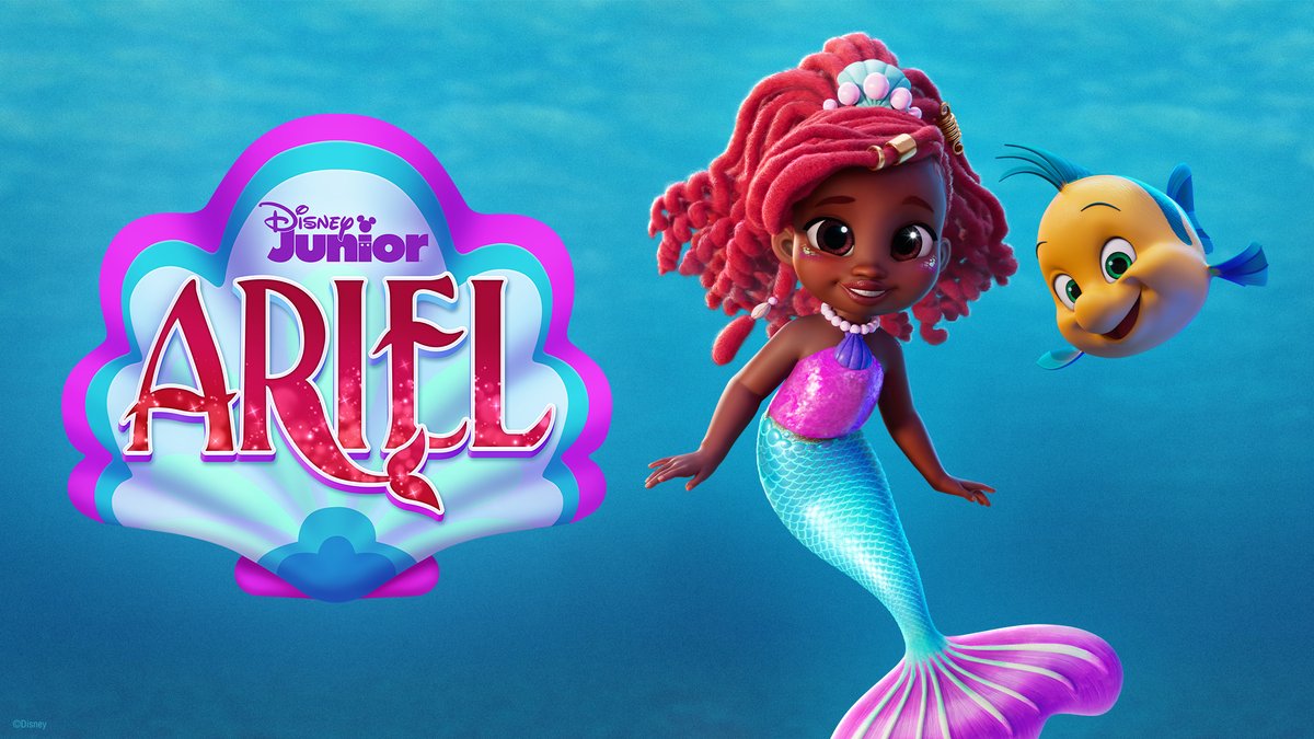 Journey under the sea with Disney Junior's Ariel, an all-new animated series coming soon to Disney Junior 🦀✨ #Disney100 #AnnecyFestival