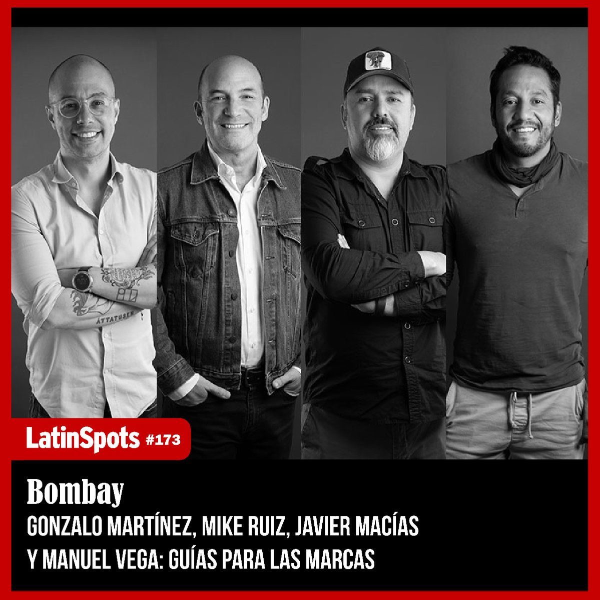 Gonzalo Martínez, Mike Ruiz, Javier Macías, y Manuel Vega de Bombay México, analizan la realidad actual de México y de su industria creativa, explican cómo se conectan hoy con los consumidores y dan las claves para actuar como guías para las marcas.

latinspots.com/sp/noticia/bom…