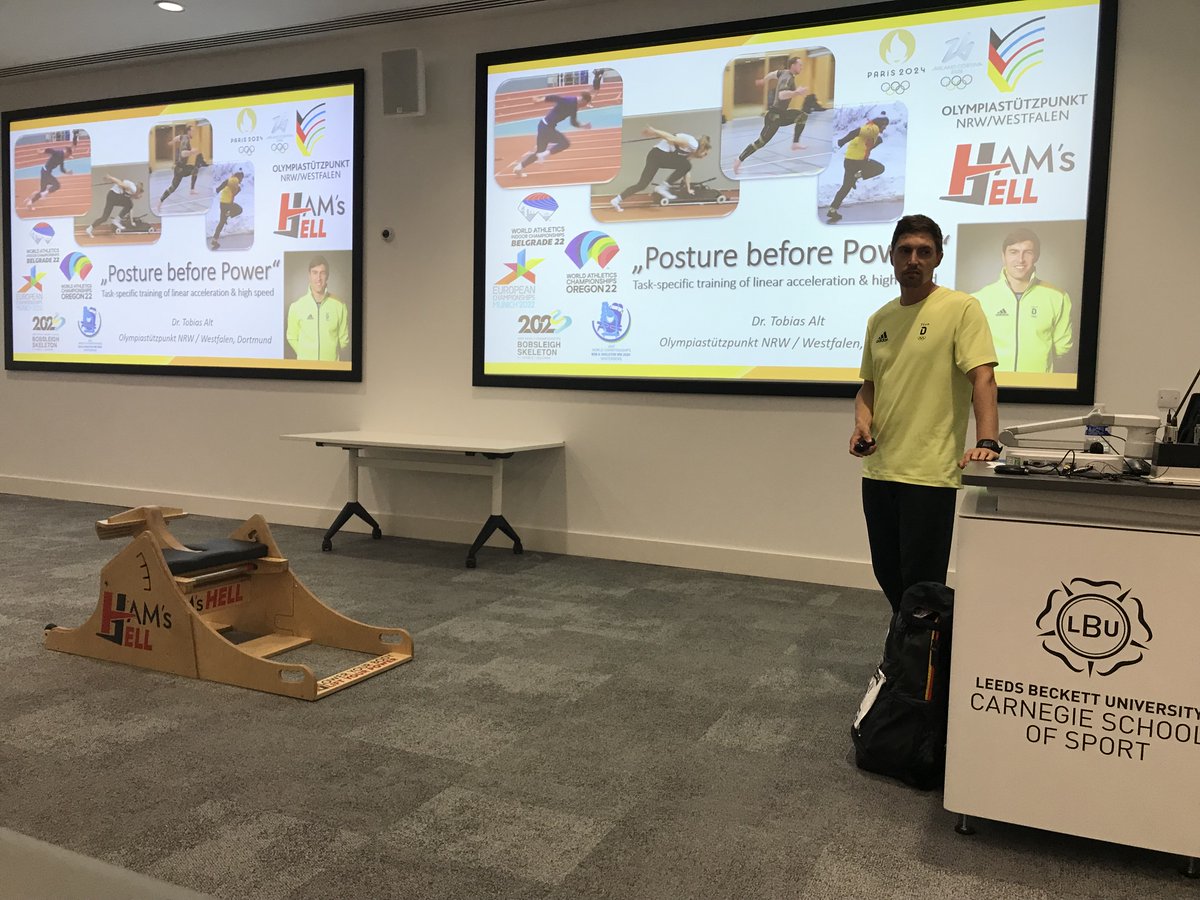 Gareth Nicholson (@nicho_g21) on Twitter photo It was great for staff, students and coaches <a href="/Carnegie_Sport/">Carnegie School of Sport</a> to learn from Dr Tobias Alt yesterday regarding his principles and practices in eccentric hamstring training 🙏 Looking forward to working together in the near future 👀
#hamshell #nordics It was great for staff, students and coaches <a href="/Carnegie_Sport/">Carnegie School of Sport</a> to learn from Dr Tobias Alt yesterday regarding his principles and practices in eccentric hamstring training 🙏 Looking forward to working together in the near future 👀
#hamshell #nordics