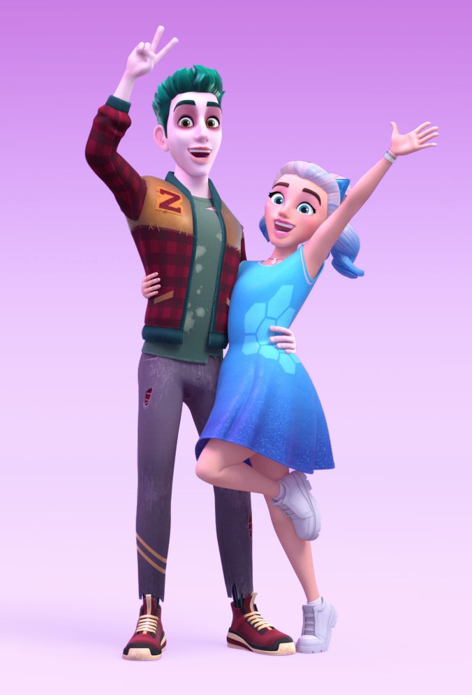ZombiesDCOM's tweet photo. First look at the key art in “ZOMBIES: The Re-Animated Series” 🧟

The first shorts premieres July 21 on Disney Channel and Disney NOW. https://t.co/JDZhKF2dUd