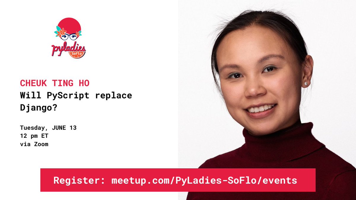 InessaPawson's tweet image. Happening NOW: We&apos;re talking about #PyScript! meetup.com/pyladies-soflo…