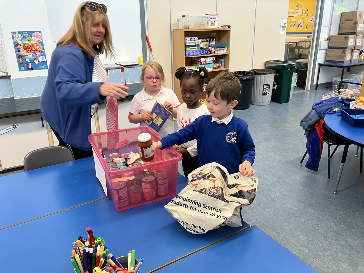 Thank you to all those who have donated to our Foodbank collection. Still time to contribute for those who feel able. <a href="/BroomhousePs/">BroomhousePS</a>