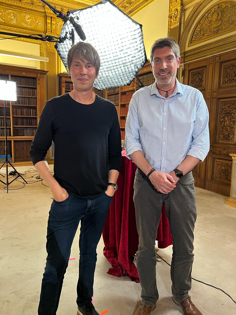 Potato@Hutton (@potatohutton) on Twitter photo Our very own Dr Ingo Hein <a href="/HuttonCMS/">CMS James Hutton</a>, <a href="/JamesHuttonInst/">James Hutton Institute</a> was interviewed by Brian Cox today at the <a href="/royalsociety/">The Royal Society</a> about the scientific advances helping us improve our crops! Our very own Dr Ingo Hein <a href="/HuttonCMS/">CMS James Hutton</a>, <a href="/JamesHuttonInst/">James Hutton Institute</a> was interviewed by Brian Cox today at the <a href="/royalsociety/">The Royal Society</a> about the scientific advances helping us improve our crops!