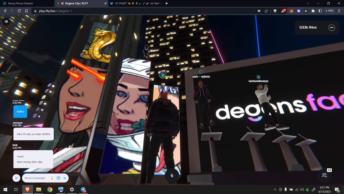 g33kr4m's tweet photo. how tf did KGB get up there! https://t.co/c8YqfFsDej @DegensFactory #Degens #rlty https://t.co/8jX1NEUqRt