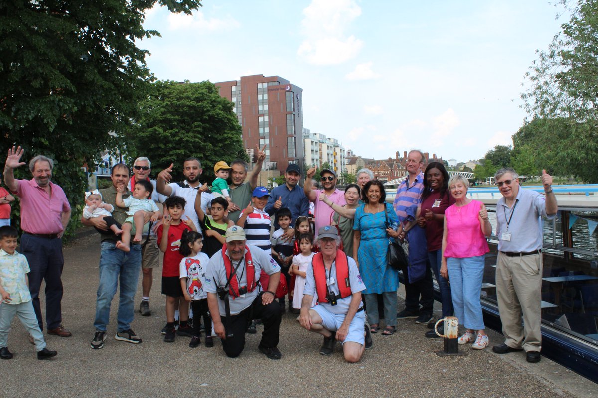 Last Sunday we held a special #cruise for people supported by <a href="/bedfordrefugee/">Brass</a> 

We hosted families from Syria, Afghanistan, Vietnam and parts of Africa. We hope everyone enjoyed the cruise and thank you to @rotaryclubofbedford for helping to fund it. 🧡

#refugeeweek #compassion
