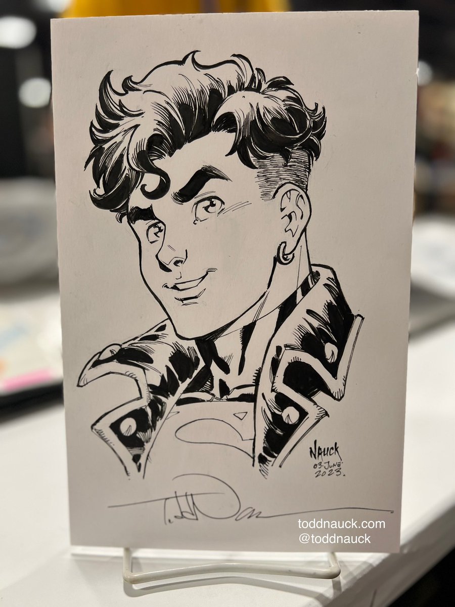 Superboy, Young Justice
A con commission from Phoenix Fan Fusion 2023.