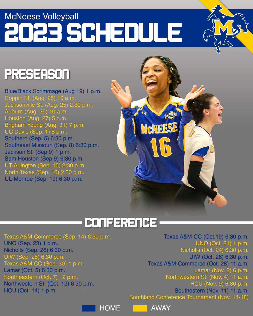 2023 Schedule is here! 🗓️

#GeauxPokes