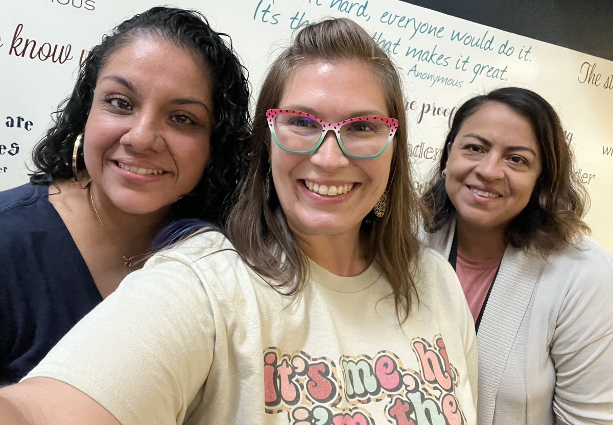 Awesome day of learning with these ladies for #MISDDigitalLeaders academy! #finchfalcons #mymisd @IsaTorres424