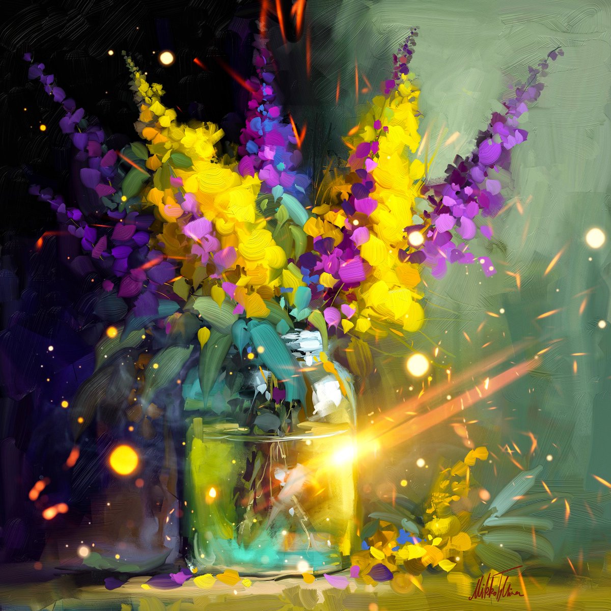 ~ Feast of colors still life ~

Photomanipulation of my digital painting.

#digitalart #artwork #gallery #beautiful