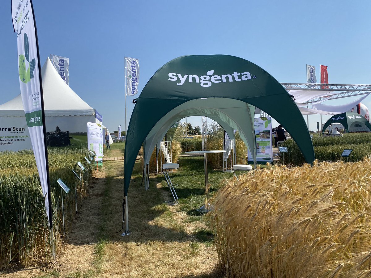 Nous sommes prêts pour vous recevoir sur le stand <a href="/SyngentaFrance/">SyngentaFrance</a>