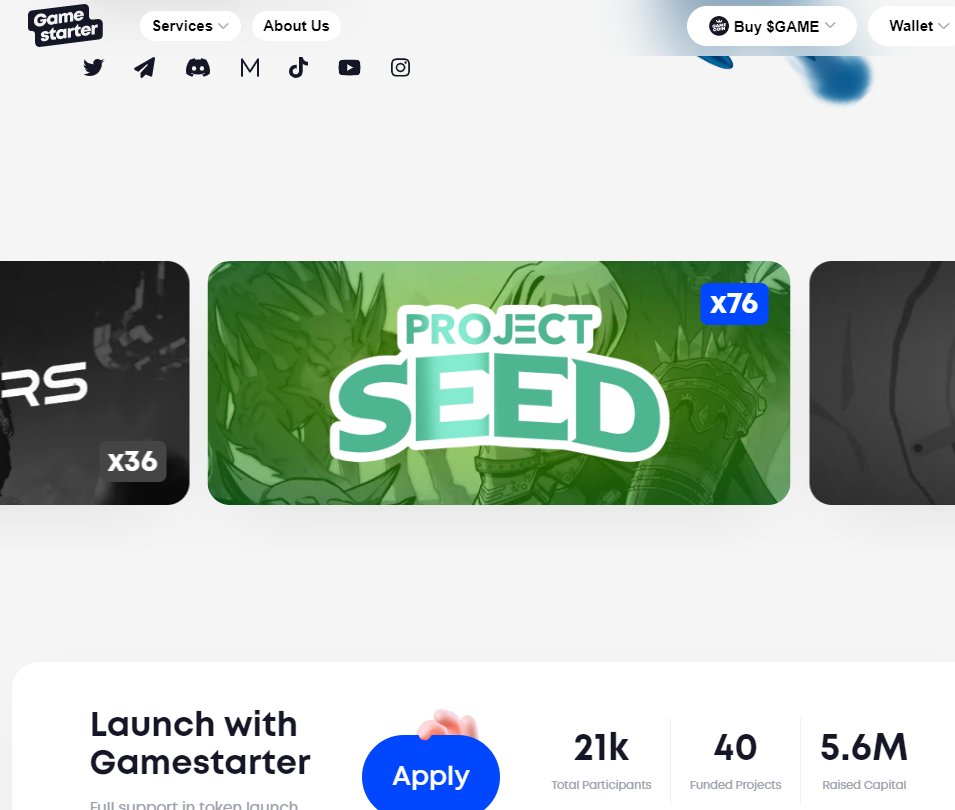 🎉We can't believe it! 🚀 After all this time since its launch, @ProjectSeedGame is still the most successful project on @gamestarter! X76🤑👏

 Let's go team, keep moving forward! 💪 $SHILL #greatgame #success #winningteam 🎮😍
@projectseedarmy @OutlandOdyssey