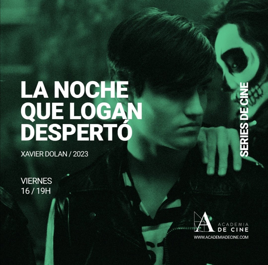From #cinequebec ✨
#lanuitoulauriergaudreaultsestreveille #thenightloganwokeup

#XAVIERDOLAN 🍎 FIRST TV SERIES
#LANOCHEQUELOGANDESPERTÓ
EPISODES 1 & 2 💚 #ACADEMIADECINE 16/06/2023 
ON #FILMIN SPAIN 🇪🇸 FROM JUNE 27, 2023

LOOOOVEEEEE!!!!! 🔥❤️🔥