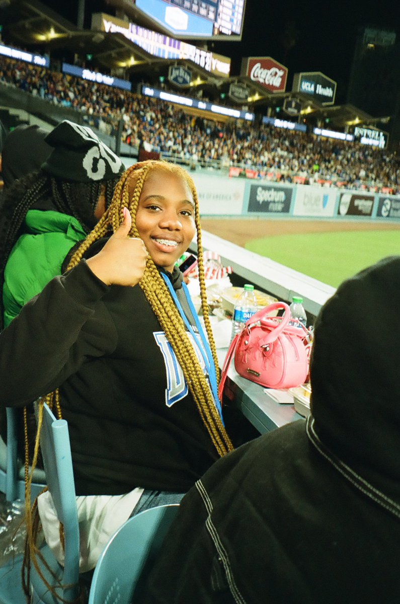 Academy__Group's tweet photo. During the last L.A. College Tour, The Academy Group youth had the opportunity to watch a Dodgers game from the home run section. Even though flying baseballs weren’t caught, plenty of smiles were. 

#TheAcademyGroup #CollegeTours #OutOfThisPark https://t.co/ZylrKXh1Ki