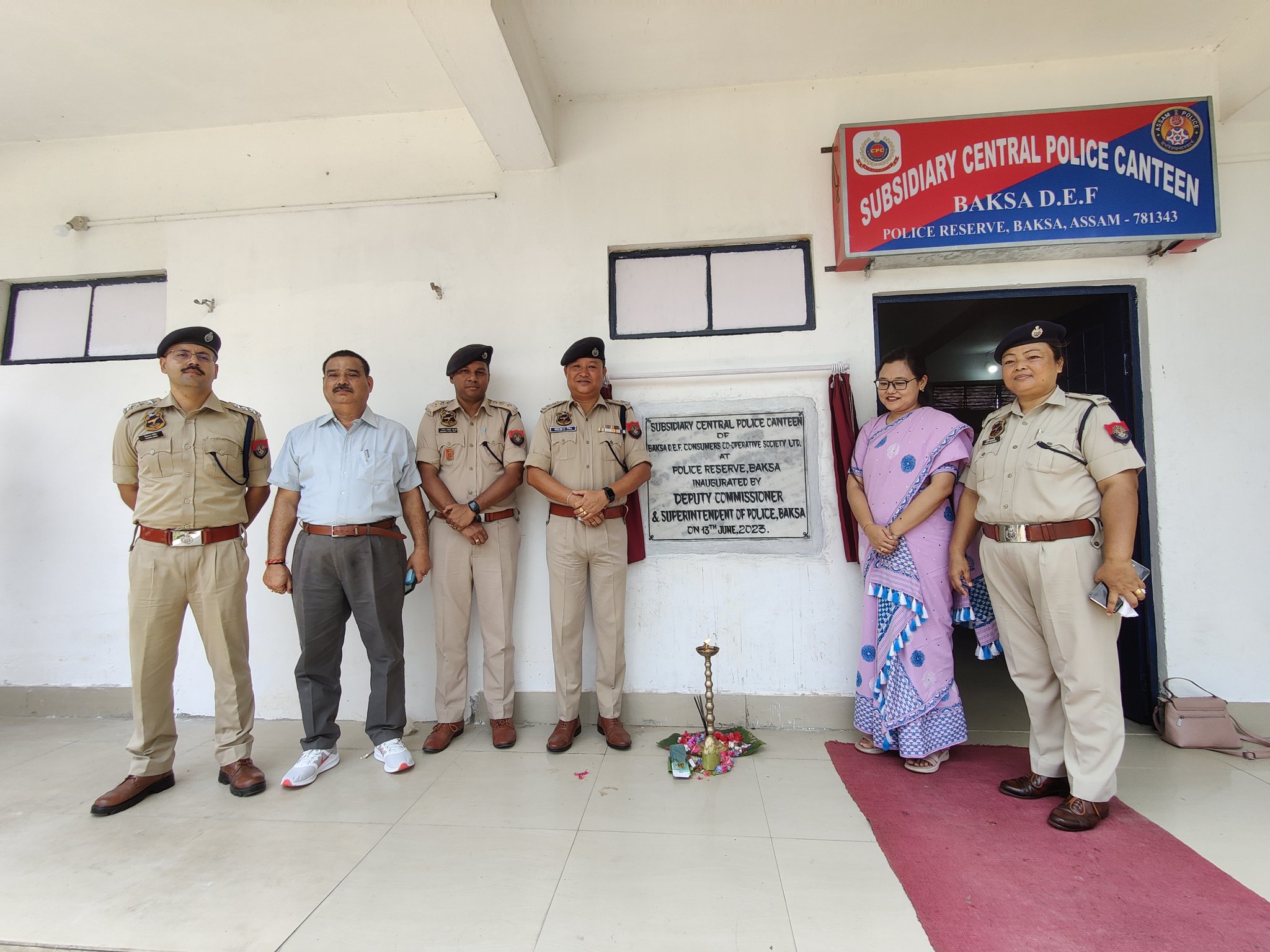 baksa It's a matter of great pride for @BaksaPol as  Subsidiary Central Police Canteen has been inaugurated today by DC Baksa &  SP Baksa at Police Reserve ,Barbari. @assampolice @
