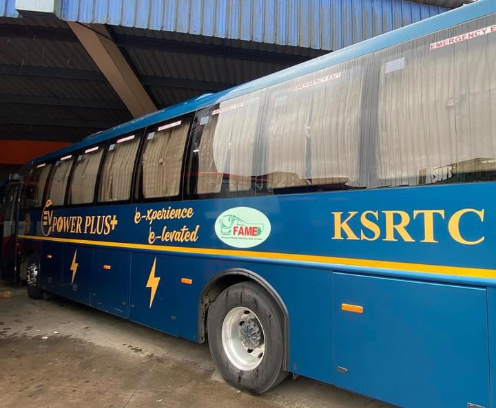 anilkumarsastry's tweet image. @KSRTC_Journeys #powerplus #electricbus