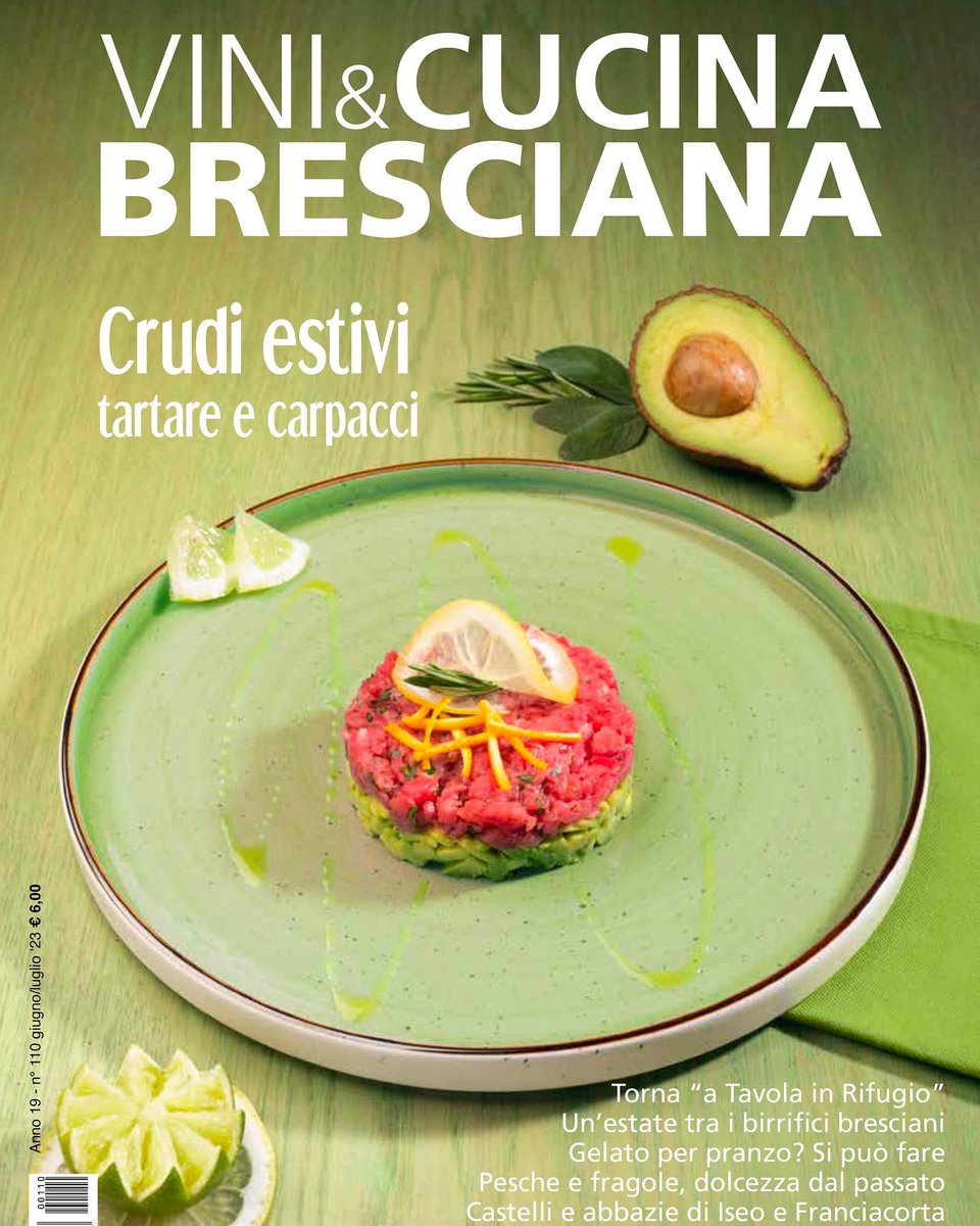 il_quintoquarto's tweet photo. Vi piacciono #tartare e #carpacci? In edicola su #viniecucinabresciana troverete tante ricette e non solo 
@CarolaFiora Ph. @MatteoMarioli 

#ricette #brescia #food https://t.co/LN6K0ybtmT