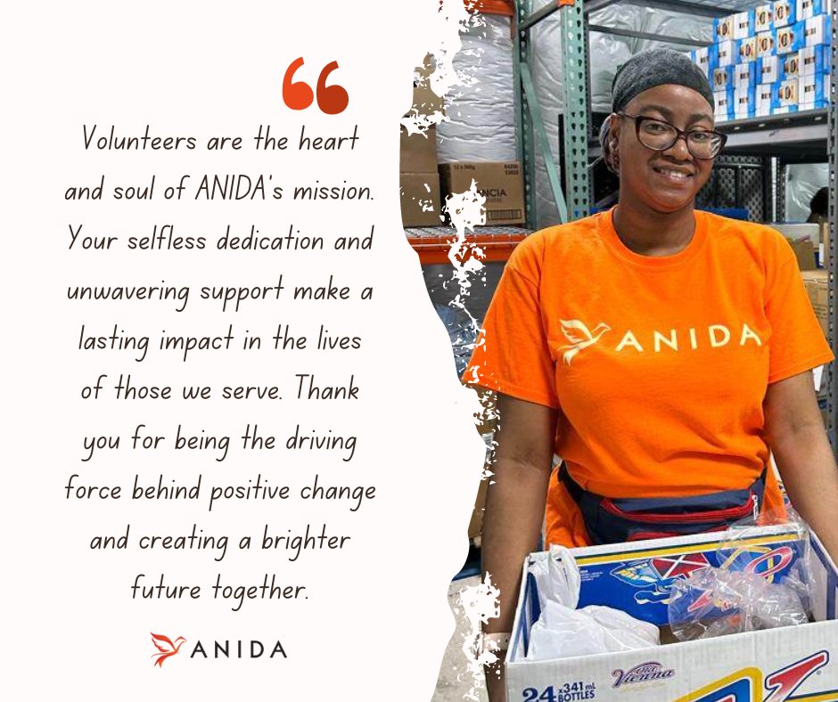 anidaorg's tweet photo. Gratitude fills our hearts as we extend a heartfelt thank you to our amazing volunteers. Your dedication and selfless efforts have made a lasting impact in the communities we serve. Through your acts of kindness and compassion, you have shown the world the power of unity. https://t.co/ZdK5Ktti0A