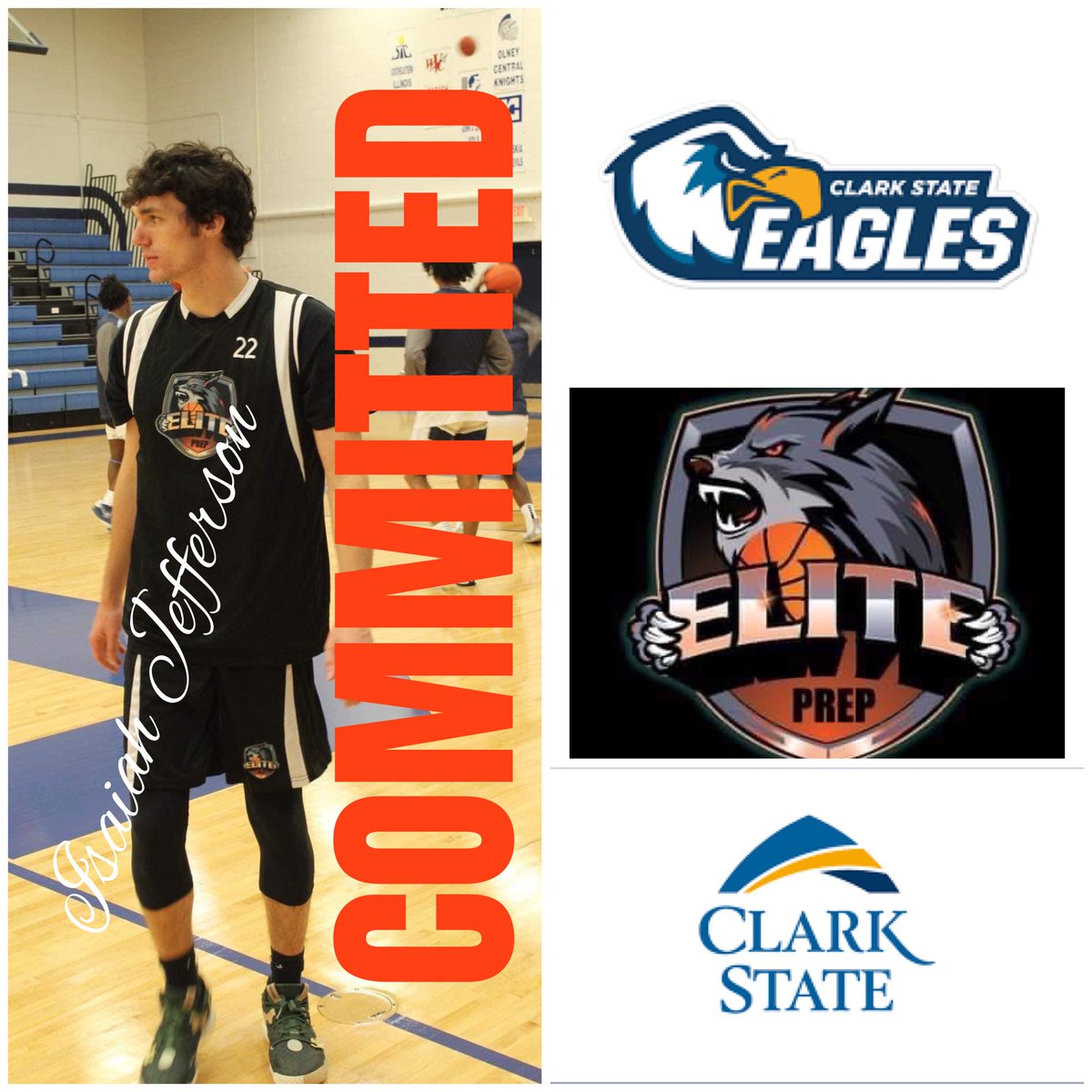 Congrats to 6’4 <a href="/Jisaiah22/">Isaiah Jefferson</a> on his commitment to <a href="/clarkstate/">Clark State College</a> Isaiah narrowed his decision down by choosing where he felt celebrated not tolerated. Isaiah’s a multi position player that has good athleticism &amp; good shooter. I believe <a href="/Jisaiah22/">Isaiah Jefferson</a> will make a difference! NEXT CHAPTER!