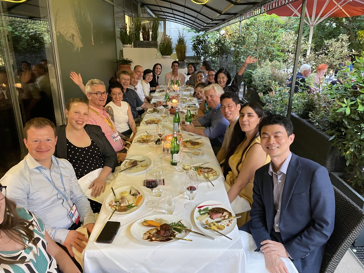 Farewell dinner for Franz Perrez, climate change ambassador of Switzerland and EIG(#EnvironmentIntegrityGroup ) leader. Once in EIG, always in EIG!
