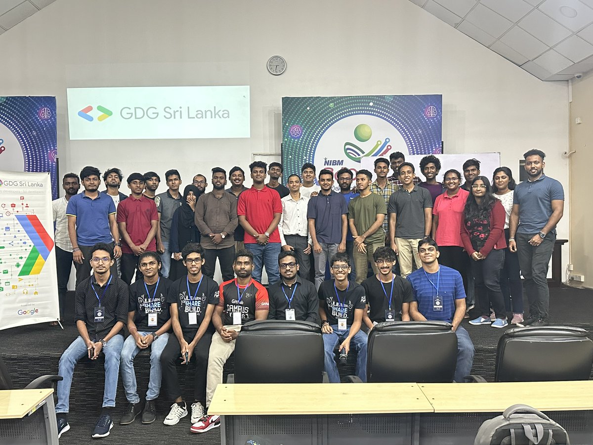 nibmcs's tweet image. And that’s a wrap for the Building and Deploying Applications on GCP event held by the @nibmcs in collaboration with @GDGLK

We would like to thank the speakers @TSMPeiris, @chamodshehanka, and GDGLK and all our participants, for making this event possible.

Till next time! 🔥