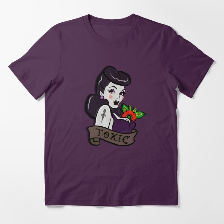 TOXIC LADY

Now available in the shop. I loved drawing this and I hope you love wearing it:  redbubble.com/i/t-shirt/Toxi…