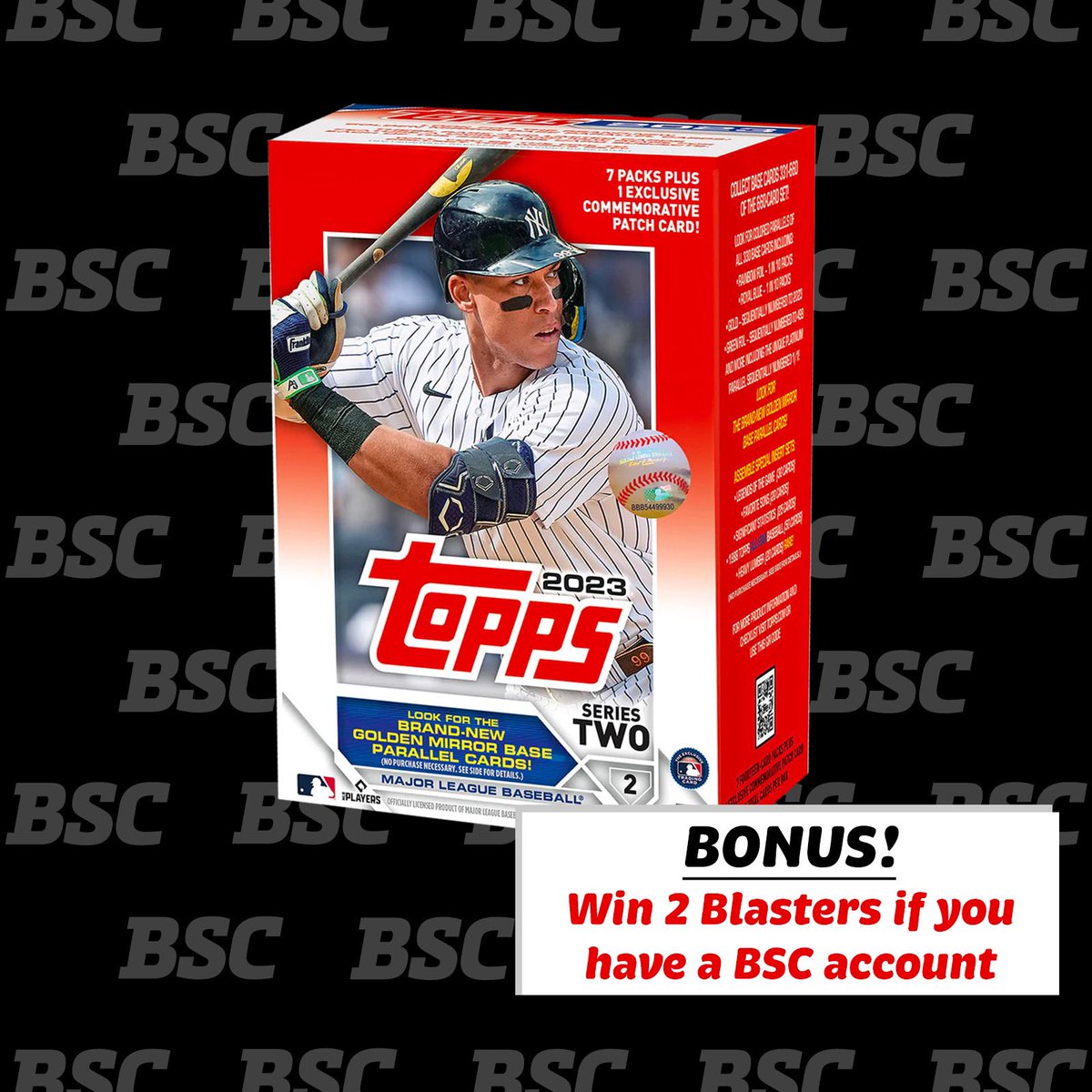 buysportscards's tweet image. BuySportsCards.com Giveaway 🎉

- Follow @BuySportsCards
- Retweet this Tweet

🚨Win DOUBLE if you have an account on  🤯

Winner selected Wednesday, June 14 @ 9pm EST. 🇺🇸 address only! 

#TheHobby   #SportsCards