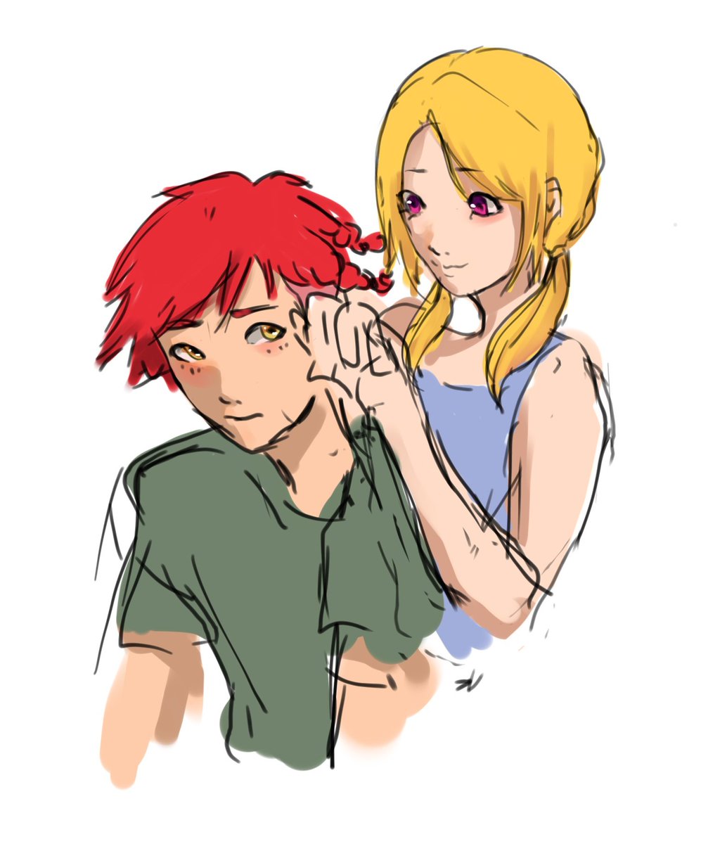 mariketos's tweet photo. culpo a Mila por mi obsesión con el ship https://t.co/ps4CF48I1n