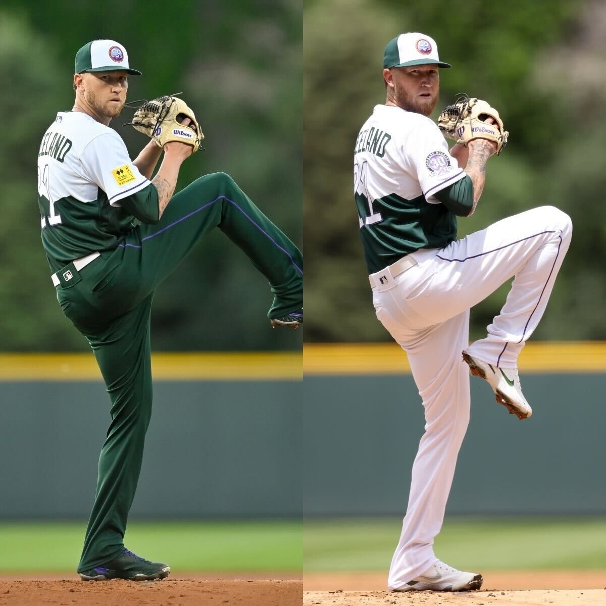 MLB Life on X: The @Rockies have been wearing white pants with their City  Connect uniforms instead of their original green pants Which do you like  better? 🤔  / X