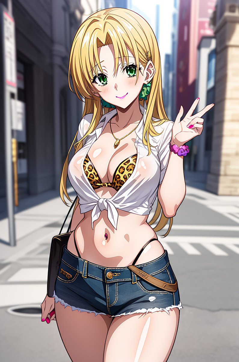 💛 Gyaru Asia 💛
#AsiaArgento #HighSchoolDxD #AIArt #Anime