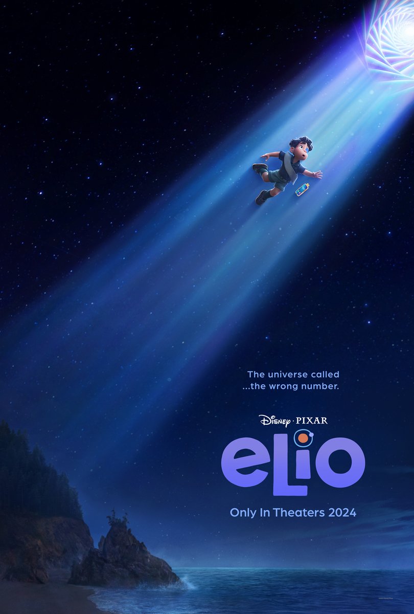 DisneyD23's tweet photo. For centuries we have called out to the universe…in 2024…the universe calls back. Check out the new poster for Disney and Pixar’s #Elio! https://t.co/0aPaljQKpB