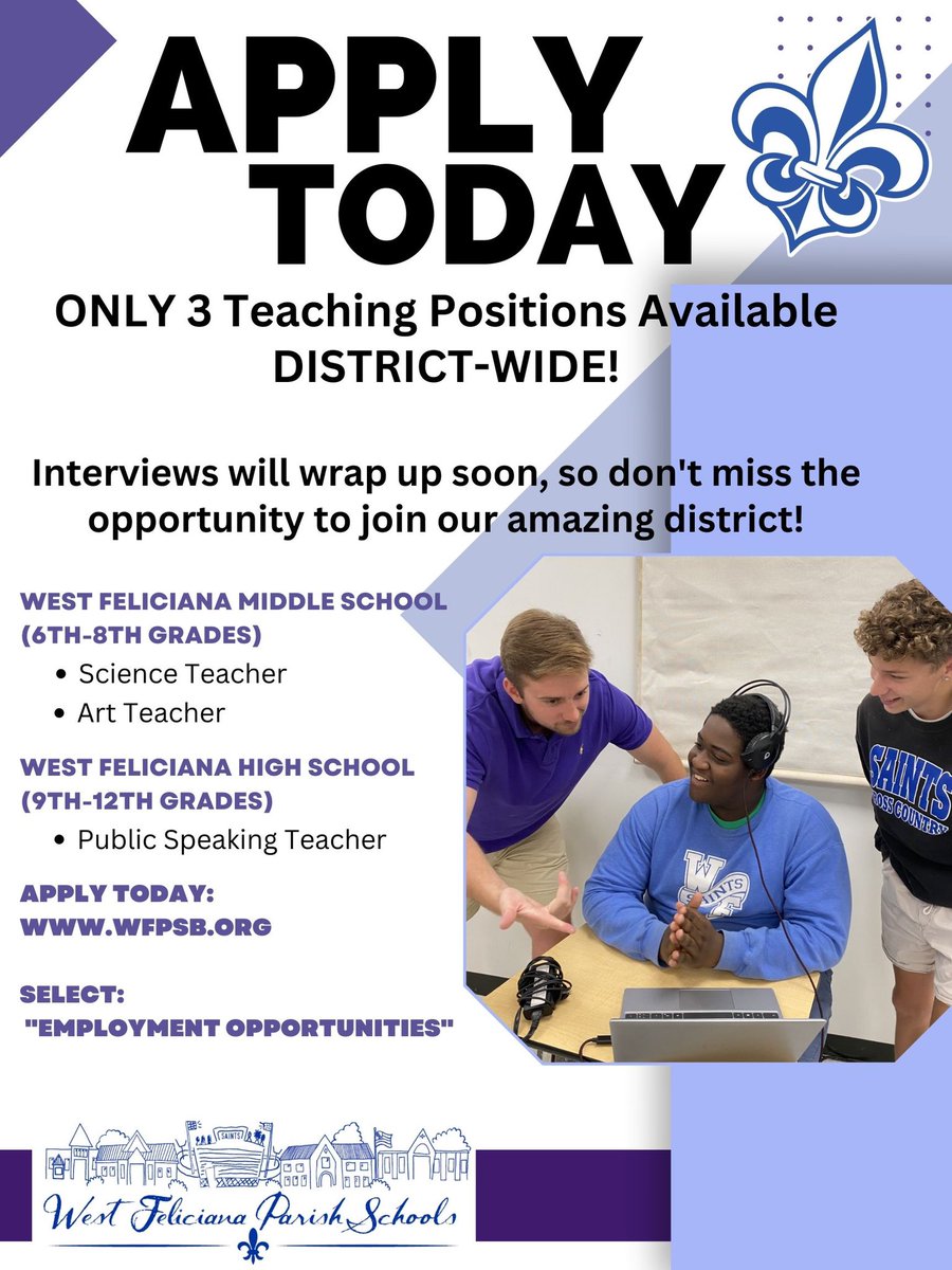 West Feliciana Parish Schools tweet media