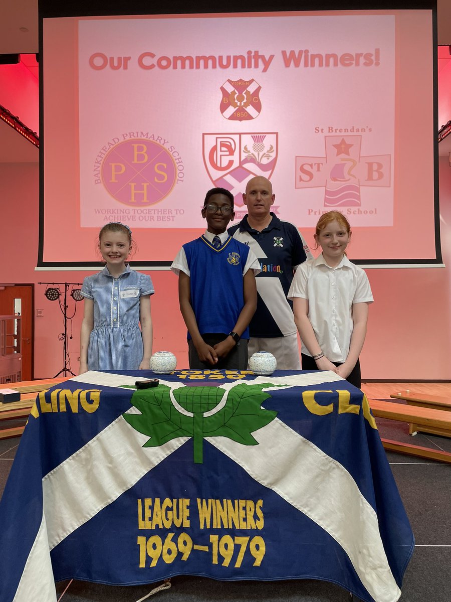 We had a great afternoon hosting Yoker Bowling Club Community Pupil Recognition Awards. Three very deserving winners who have gone over and above in all aspects of their lives. 👏🏻👏🏻👏🏻 <a href="/BankheadGCC/">Bankhead PS</a> <a href="/StBrendansYoker/">St Brendans Primary</a> @Doug_GCC