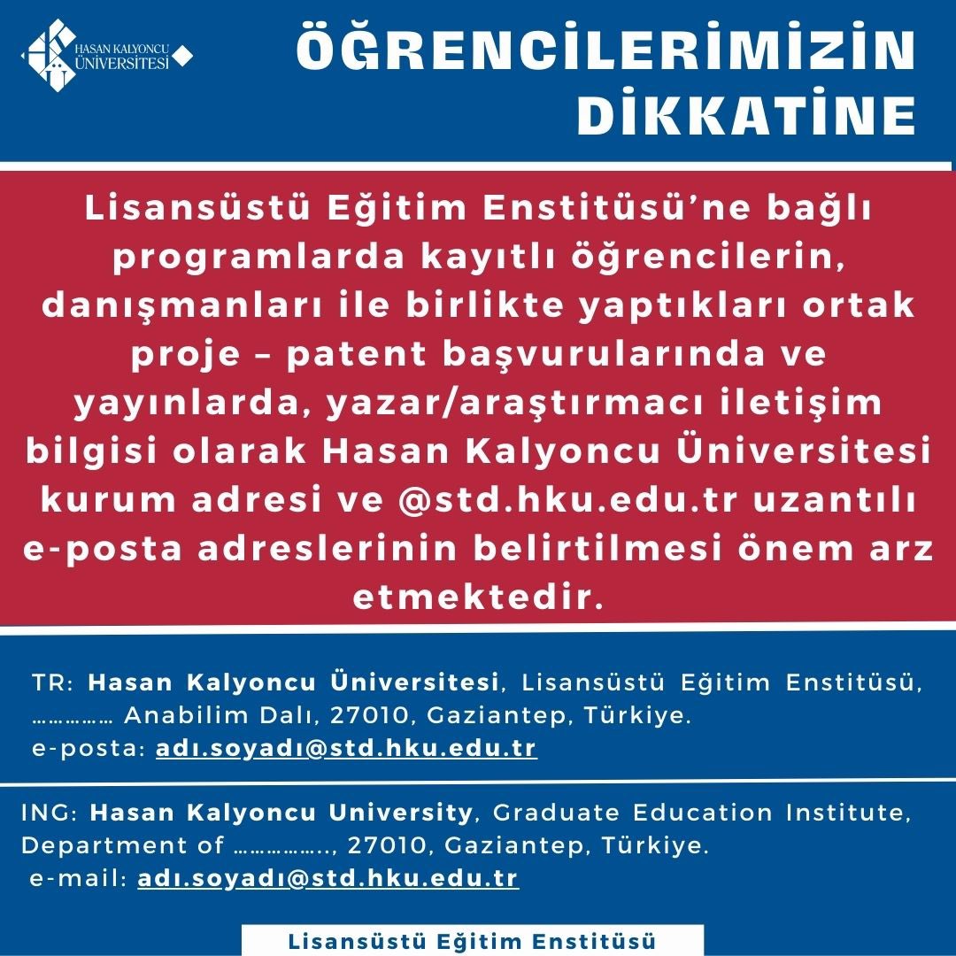 HKU Lisansüstü Eğitim Enstitüsü (@lee_hku) on Twitter photo 
