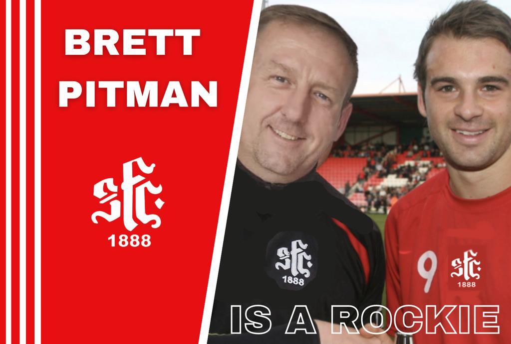 SFC1888's tweet image. 🚨 BRETT PITMAN IS A ROCKIE 🚨

WOW!! Brett Pitman Signs! 

You dont need us to tell you his numbers, Brett is a prolific goal scorer in every league he has played in. 

We are SUPER excited to get this one over the line and look forward to welcoming Brett to the squad.