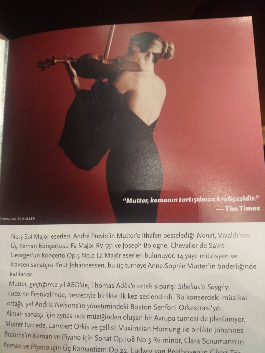 Anne-Sophie Mutter & Mutter's Virtuosi #iksv #istanbulmüzikfestivali