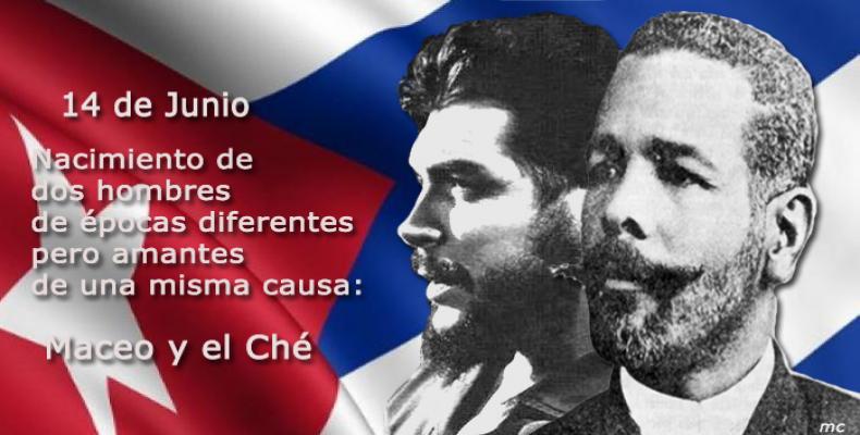 El  ejemplo de ellos nos inspira cada dia, Maceo y el Che #Cuba                    #ComoElChé                               #Maceo