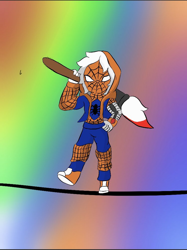 MaxartVT1's tweet image. Un nuevo Spiderman llego al Spiderverse !!! Llego spider-Max!!! #dibujodigital #Spiderman